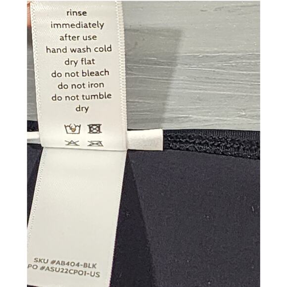 Andie‎ Bikini Bottom Swimwear Small Black - Picture 3 of 7